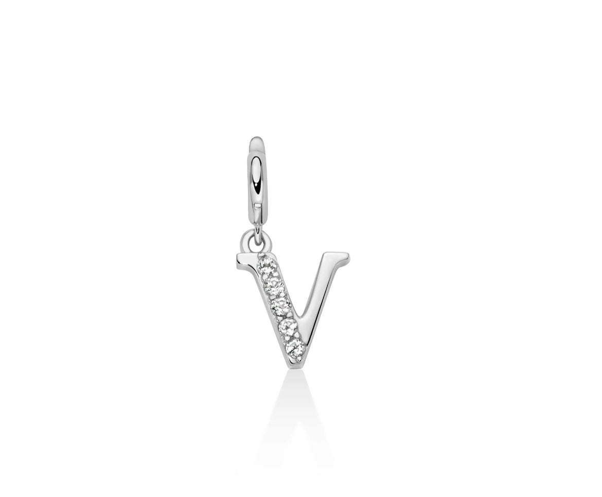 Miluna Charm Lettera V PFD888-V