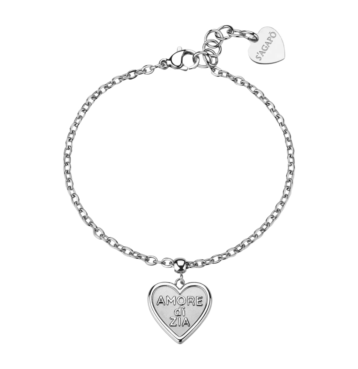S’Agapõ Bracciale Duh Duh Amore di Zia SUH14