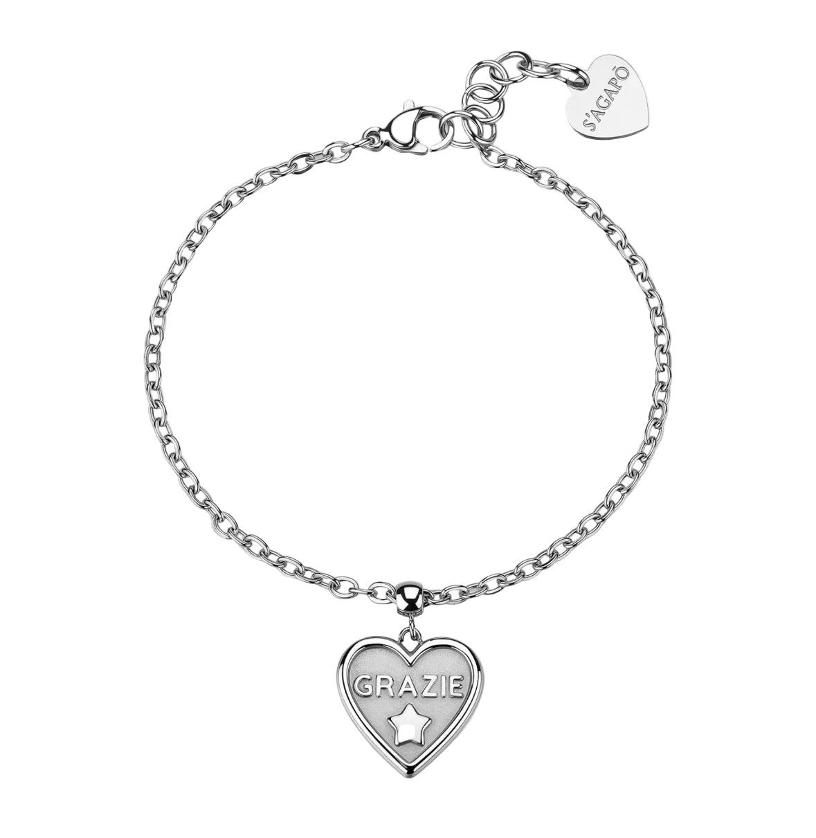 S’Agapõ Bracciale Duh Duh Grazie SUH12