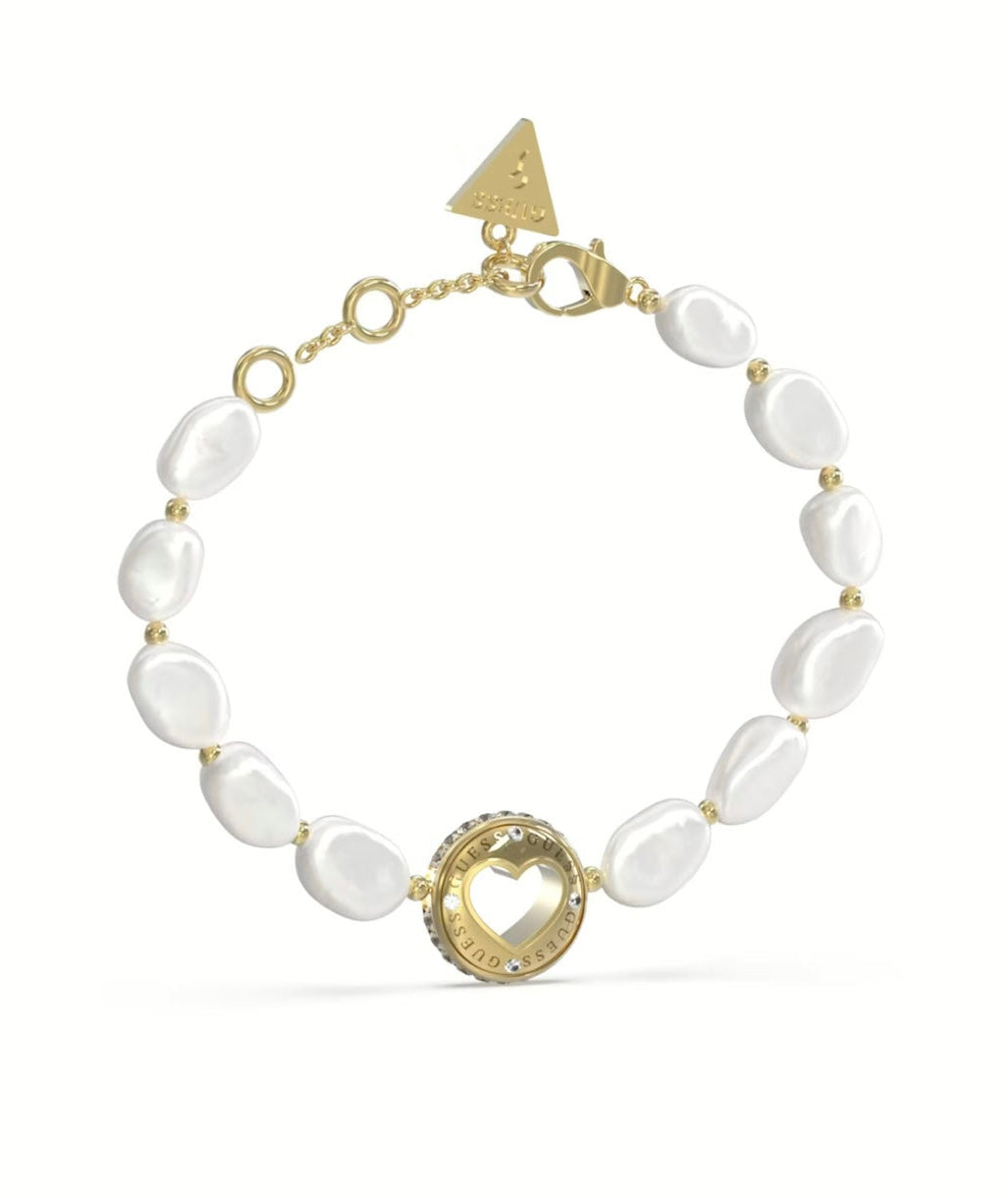 Guess Bracciale Rolling Hearts JUBB03342JWYGS