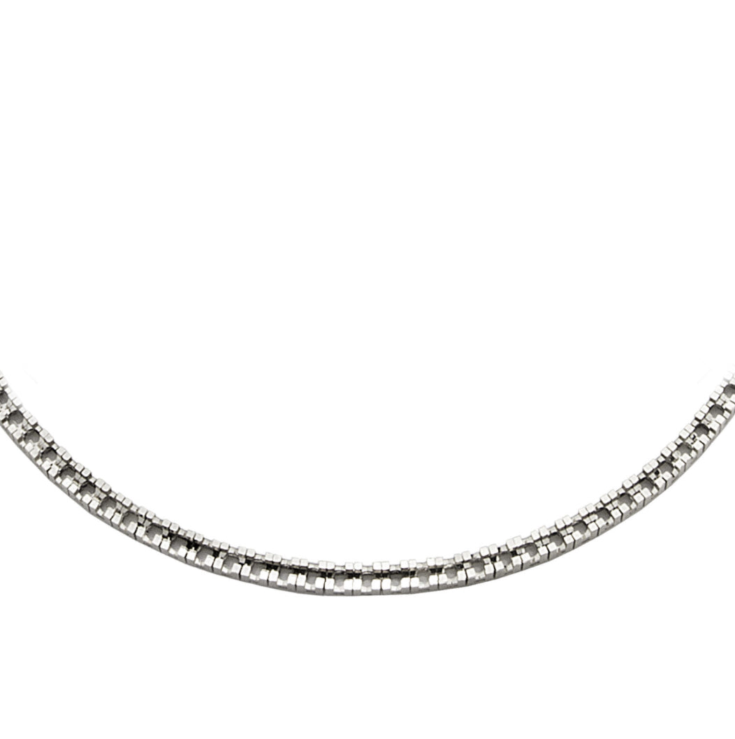 Collana Tennis Griffe Quadrato Diamantato