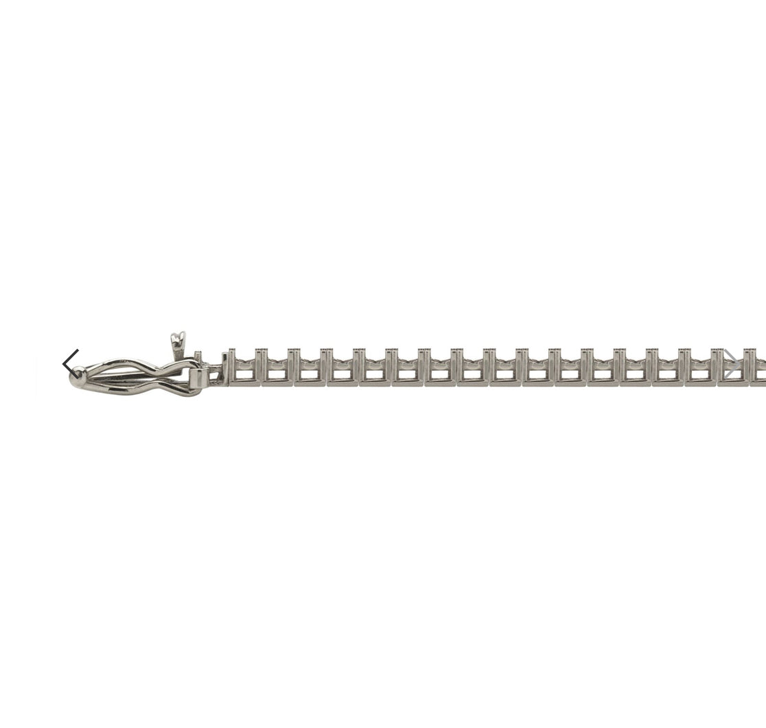Bracciale Tennis Griffe a Filo Diamantato