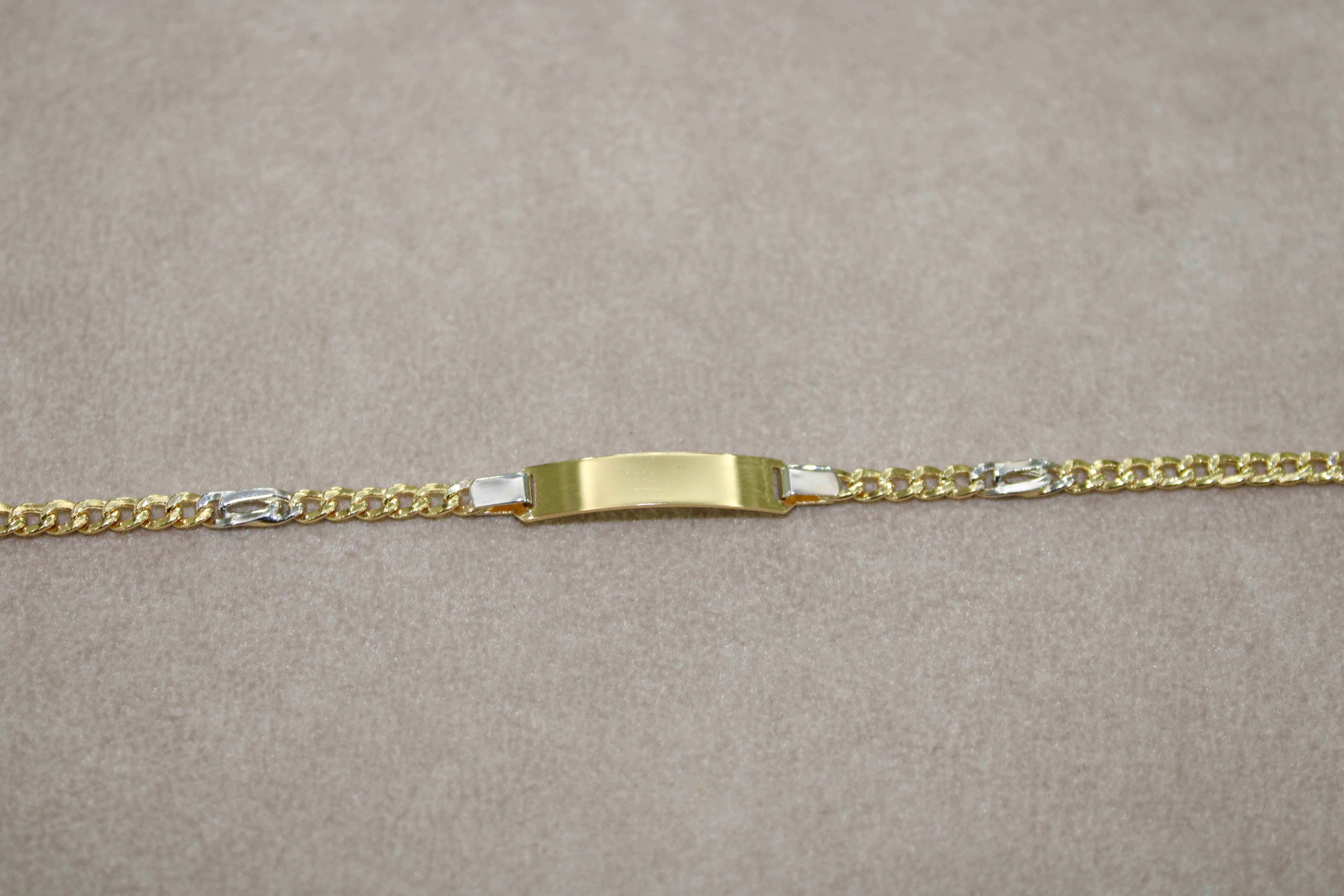 Bracciale Bi-colore in oro 18k