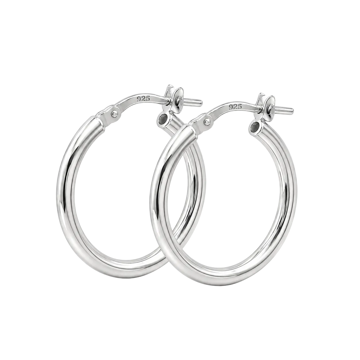 Orecchini Cerchi in Argento 925 GROA21