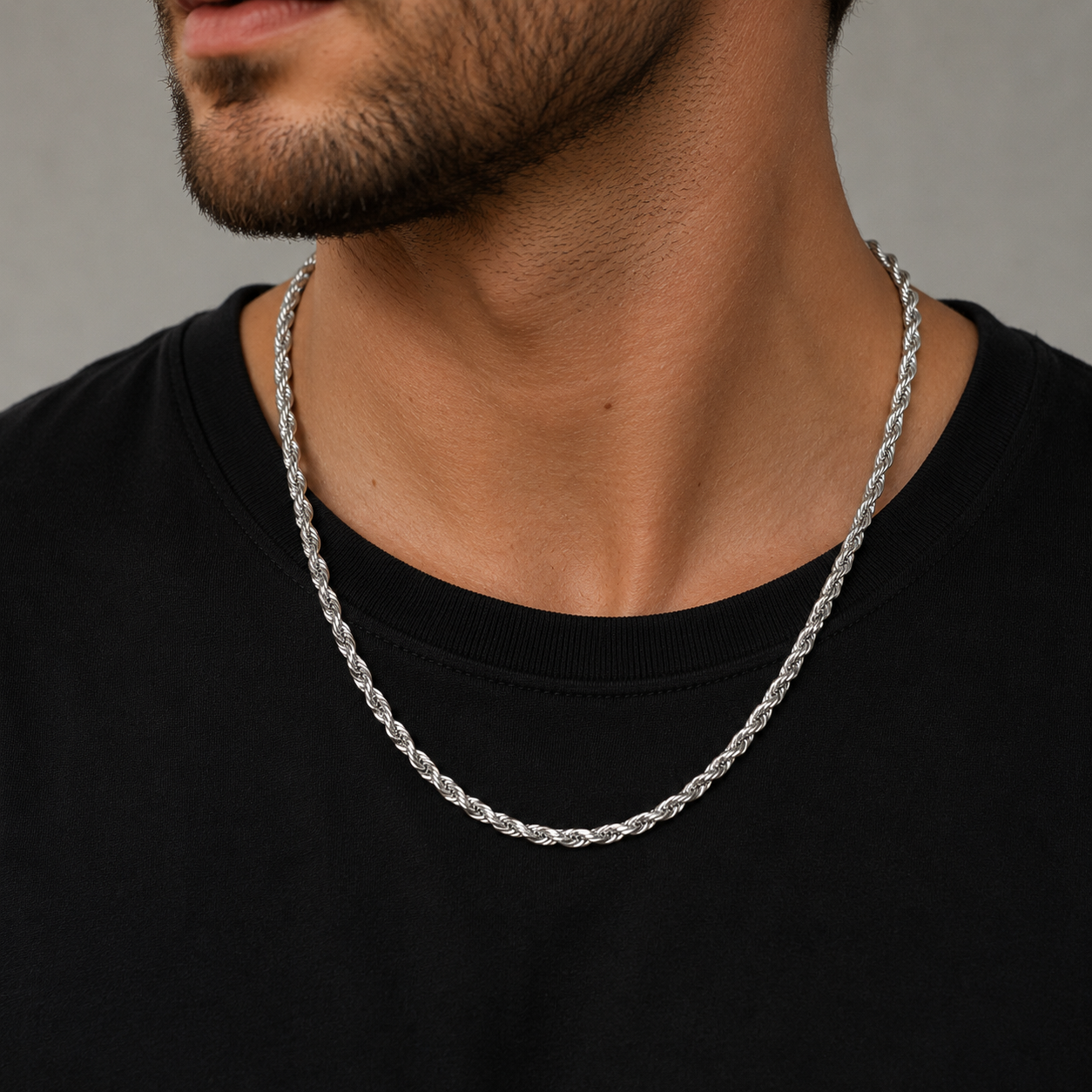 Collana in Oro Bianco 18K