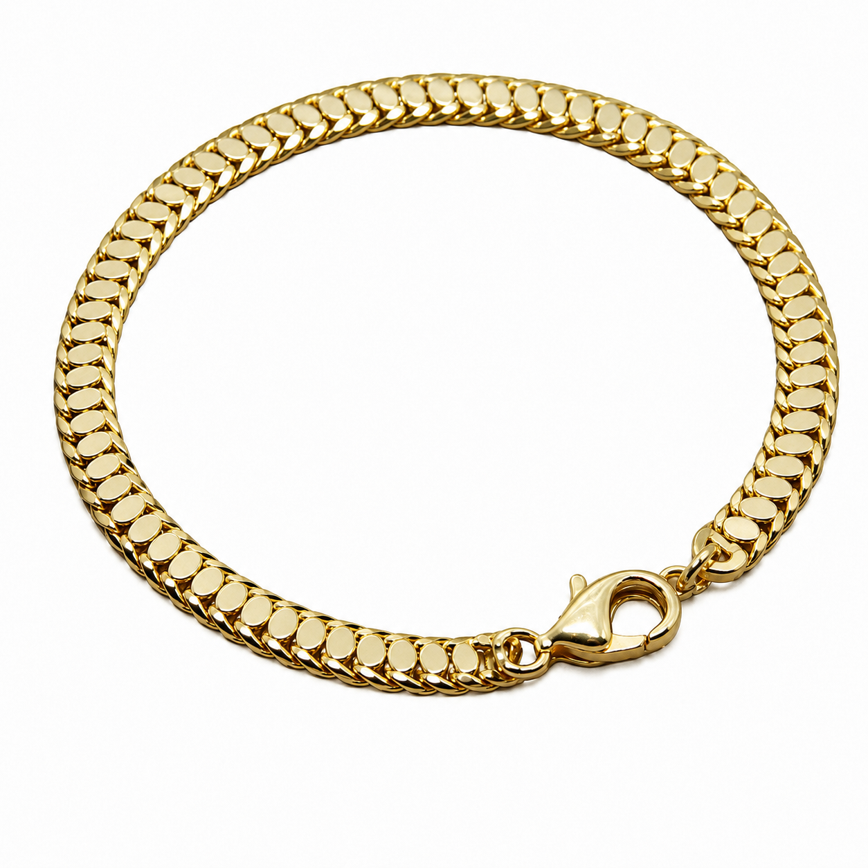 Bracciale bi-colore in oro 18k