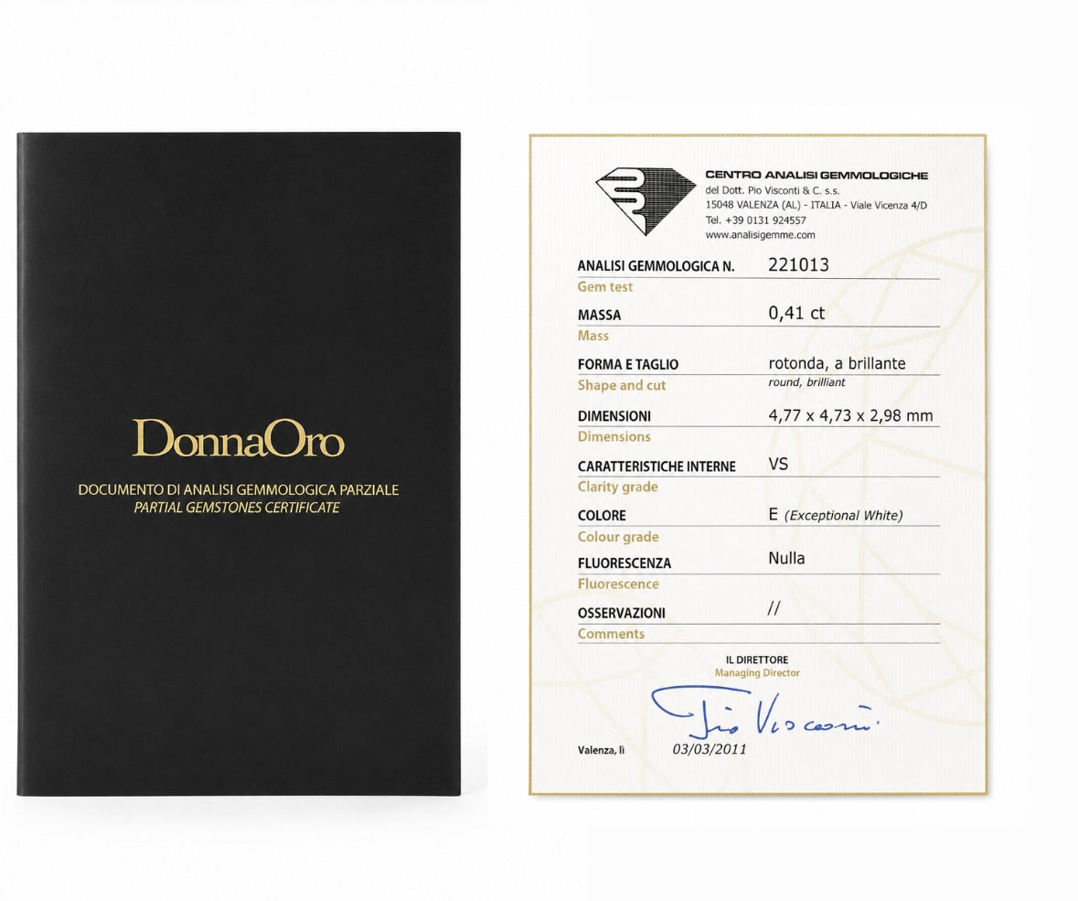 DonnaOro Collana Punto Luce 221013