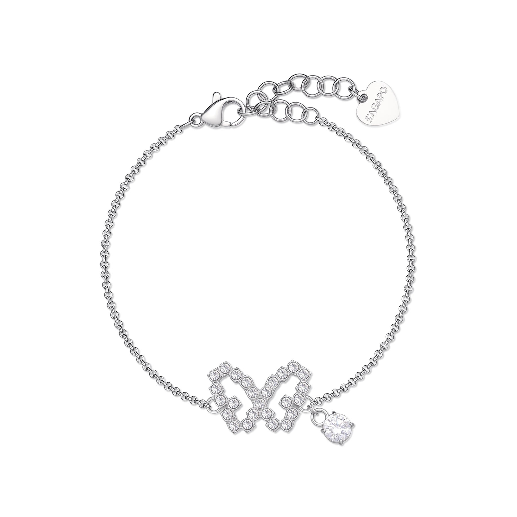 S’Agapõ Bracciale Twinkle SWN19