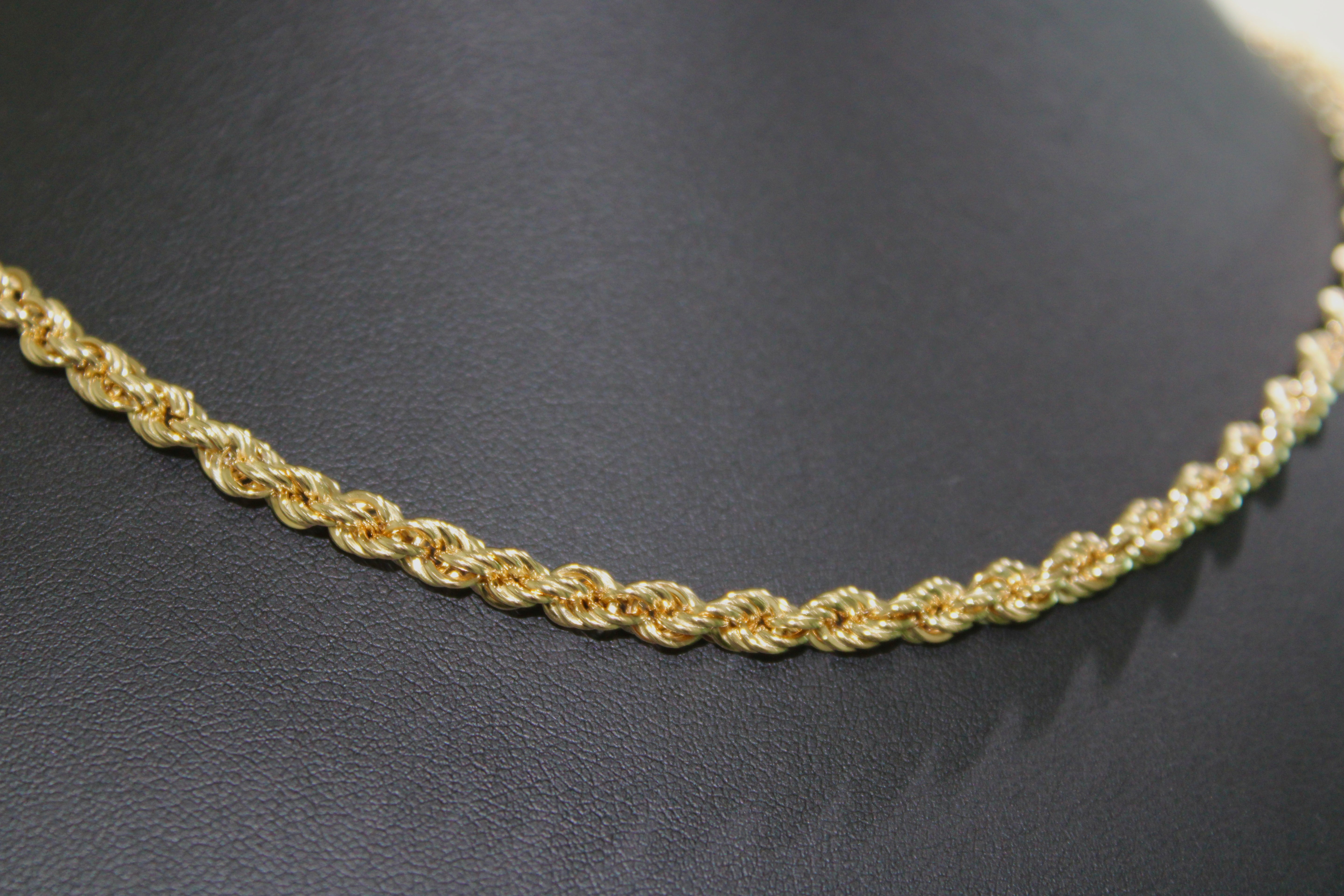 Collana Torchon in Oro Giallo 18k