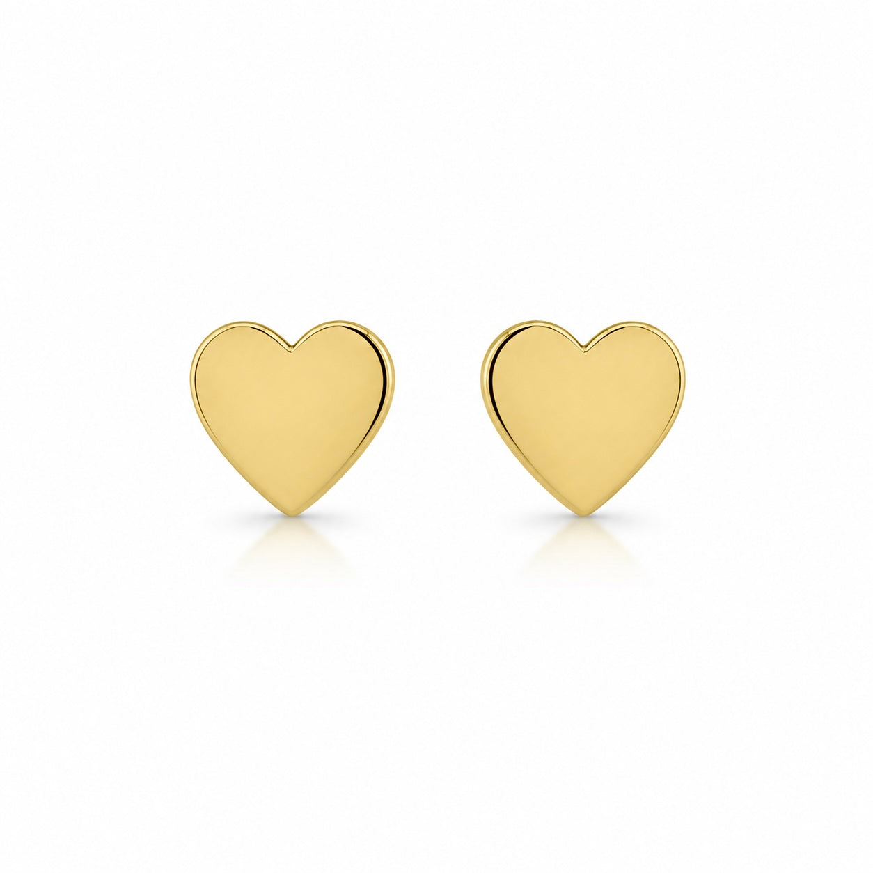 Orecchini Cuore In Oro Giallo 18K GROR21