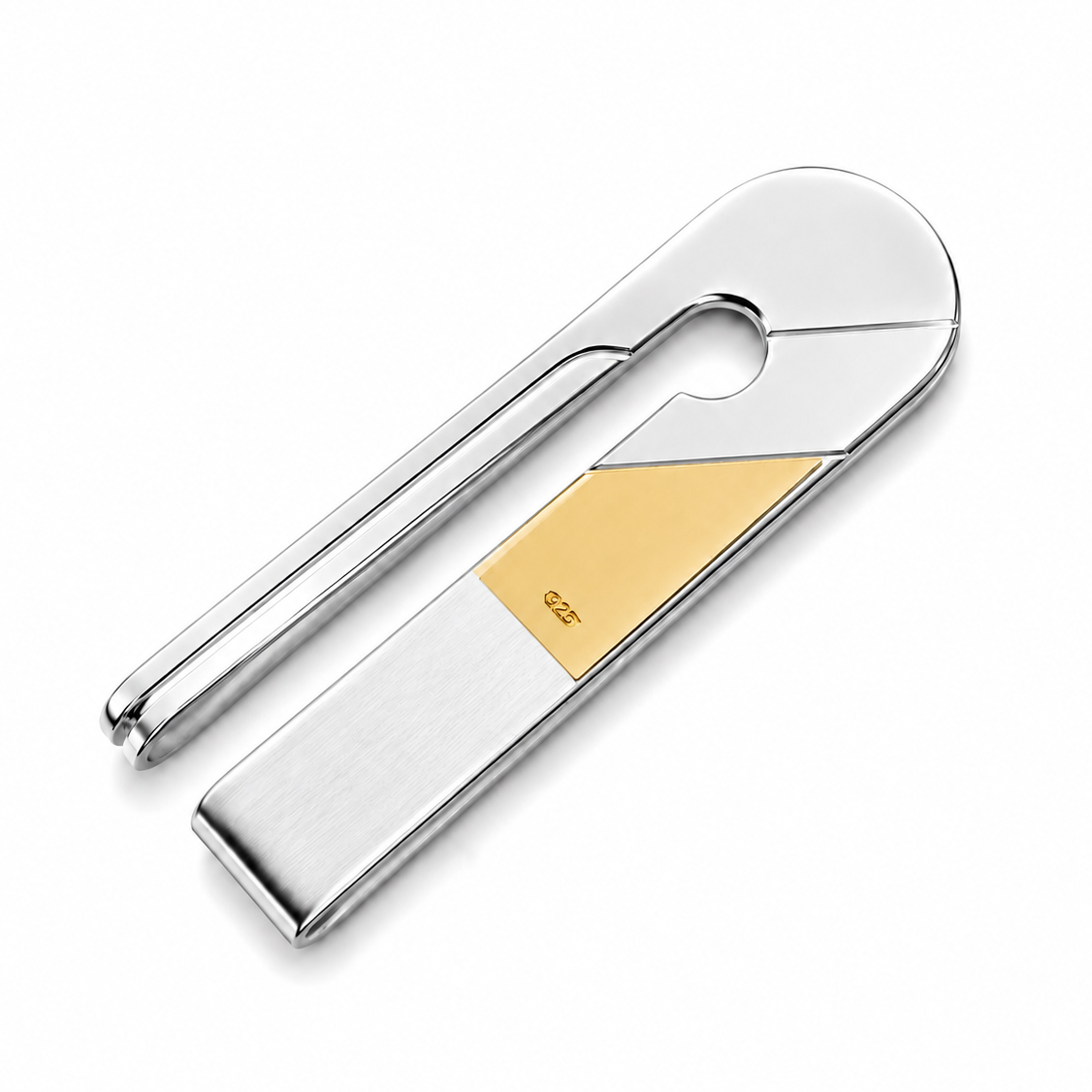 Fermasoldi Bicolore in Argento 925 GRFS07