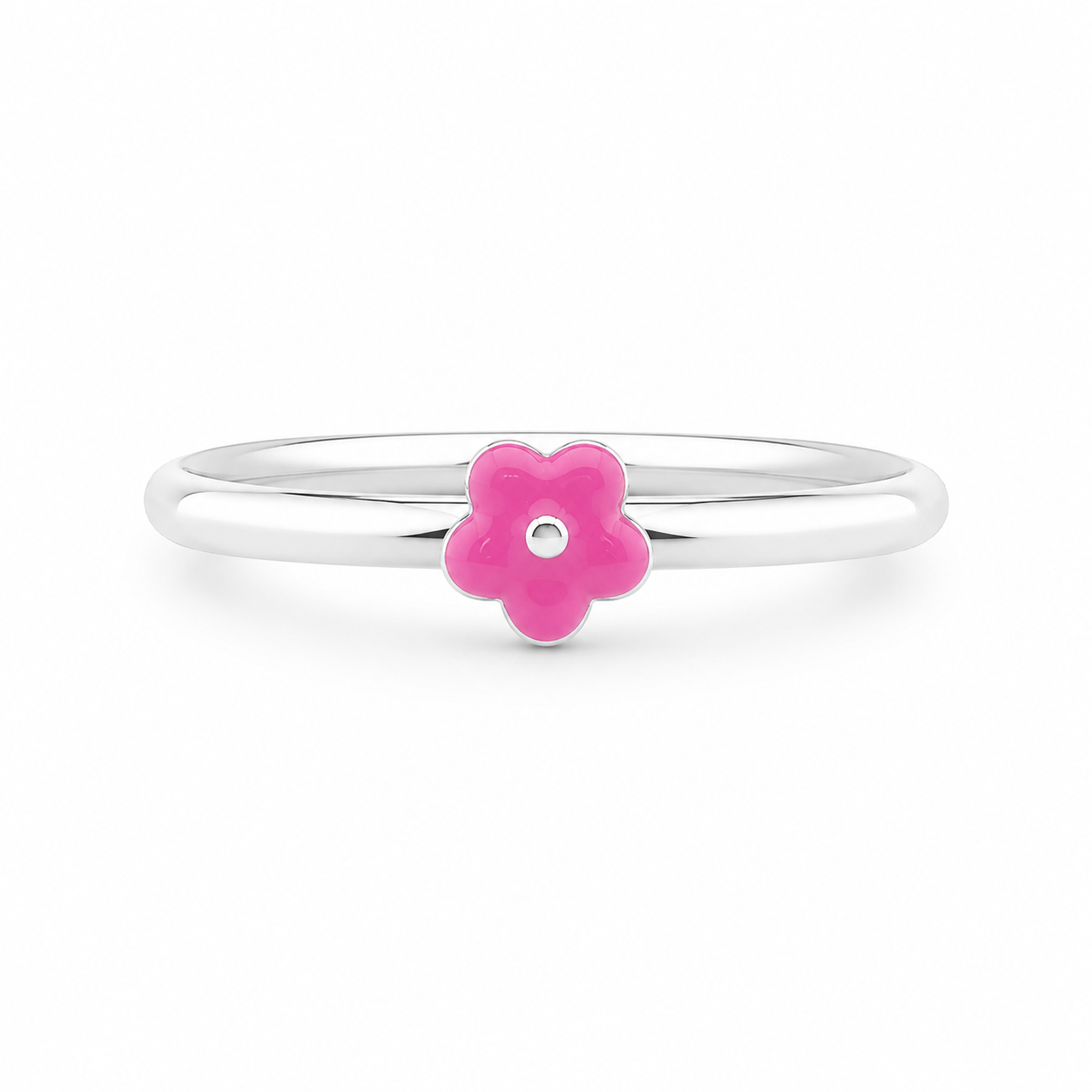 Anello Fiorellino Da Bambina