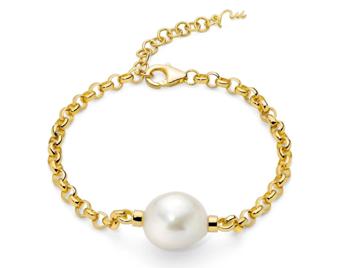 Miluna Bracciale Perla Barocca PBR3546G