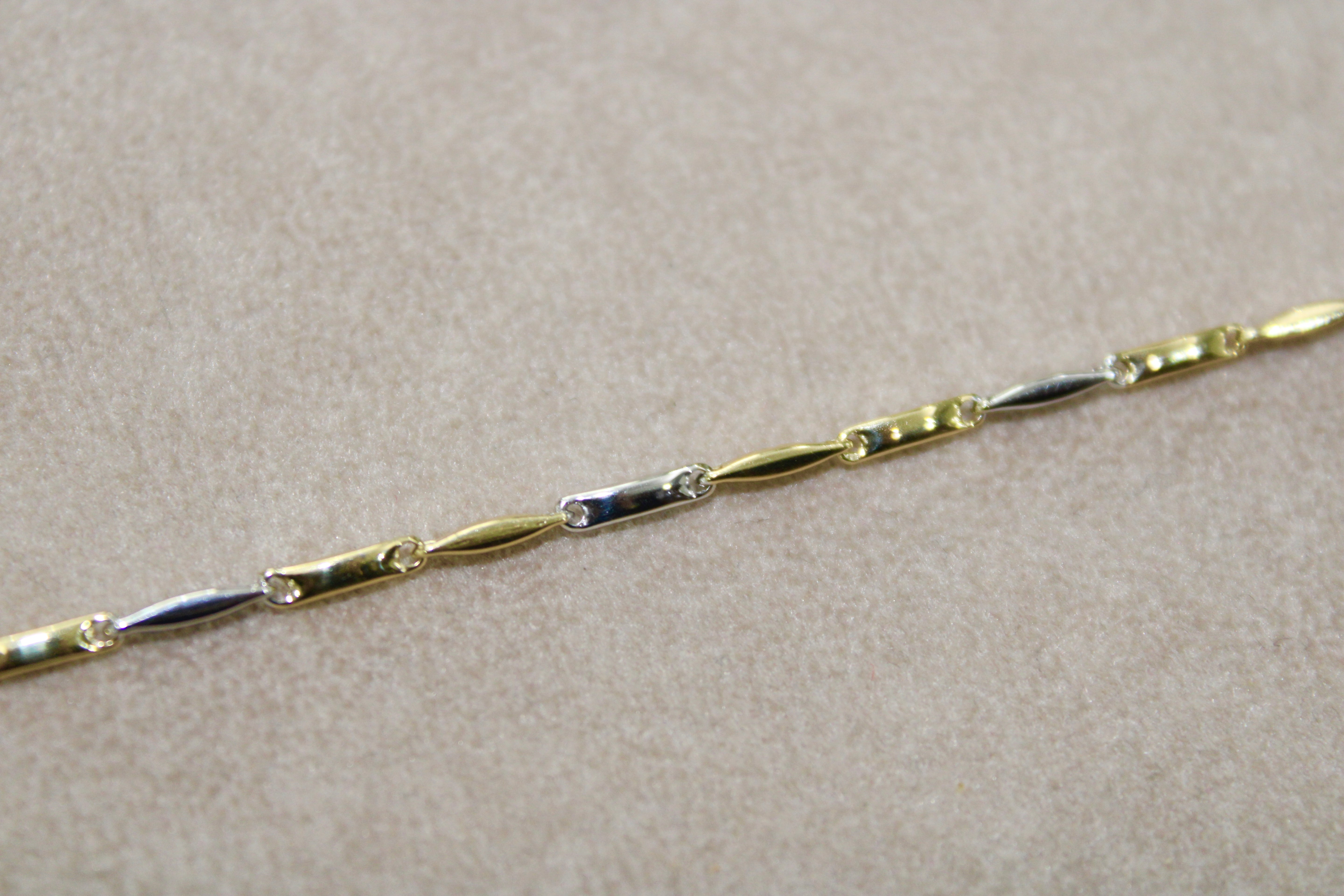 Bracciale Bi-Colore in Oro 18k