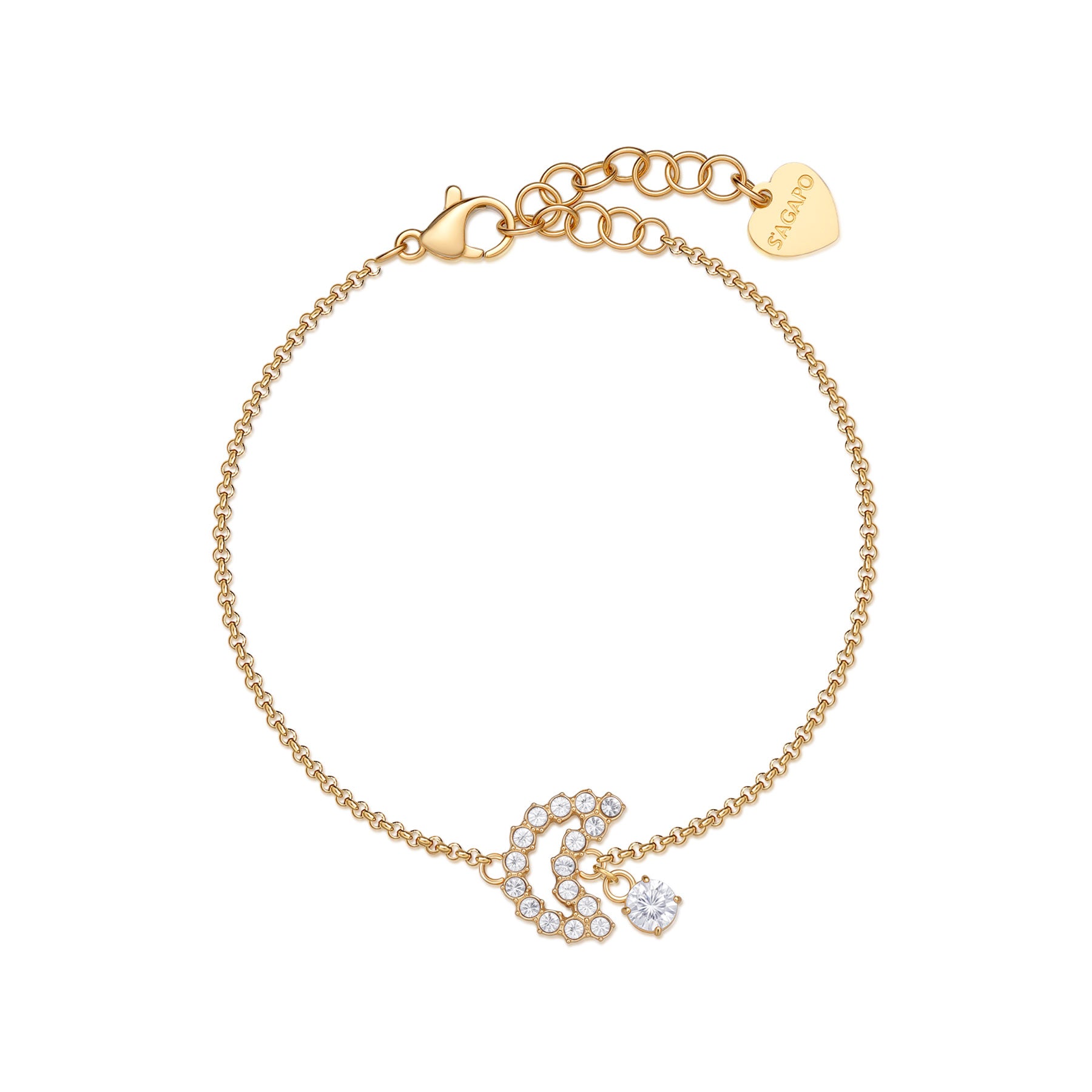 S’Agapõ Bracciale Twinkle SWN18