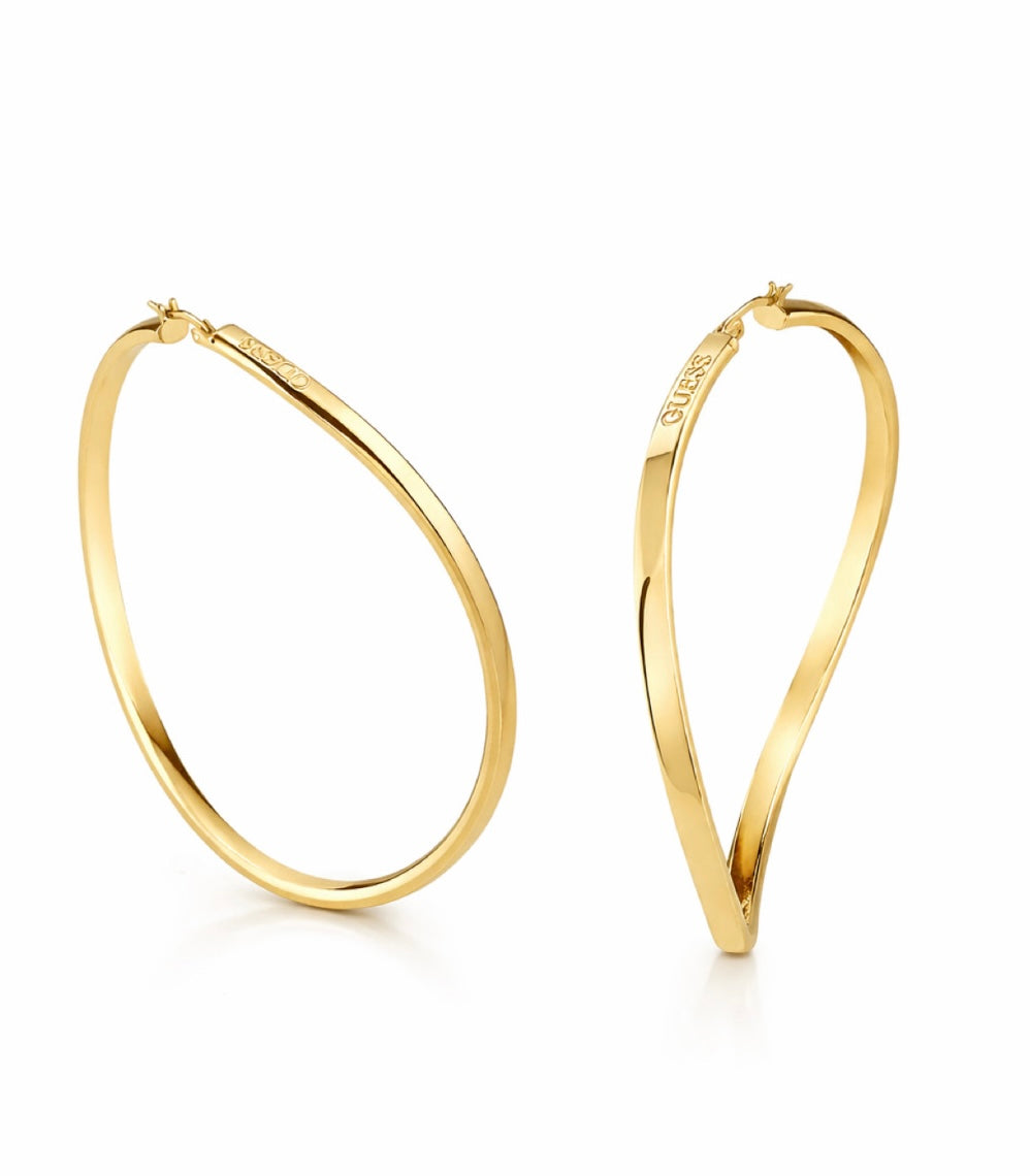 Guess Orecchini Hoops I Did It Again JUBE04195JW