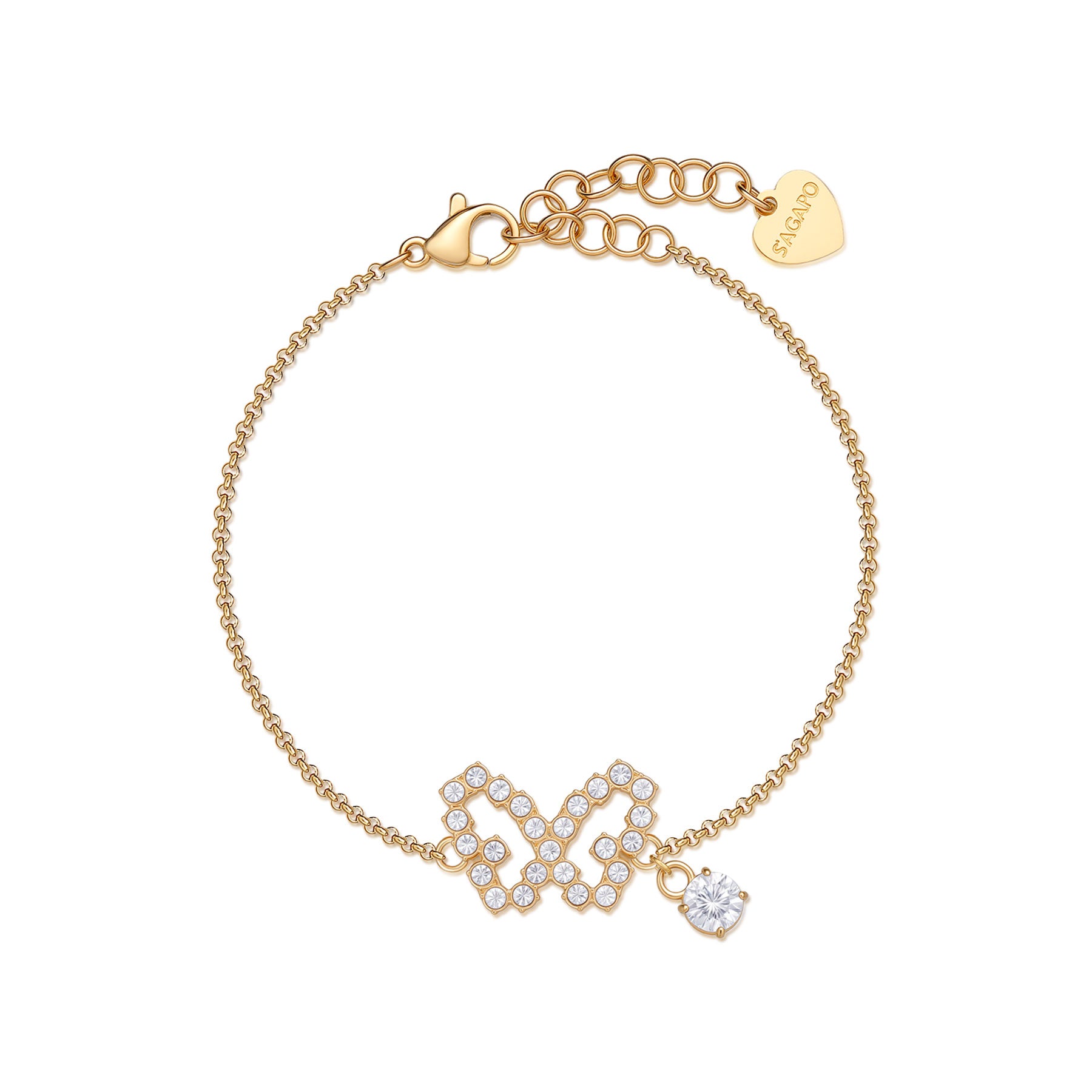 S’Agapõ Bracciale Twinkle SWN20