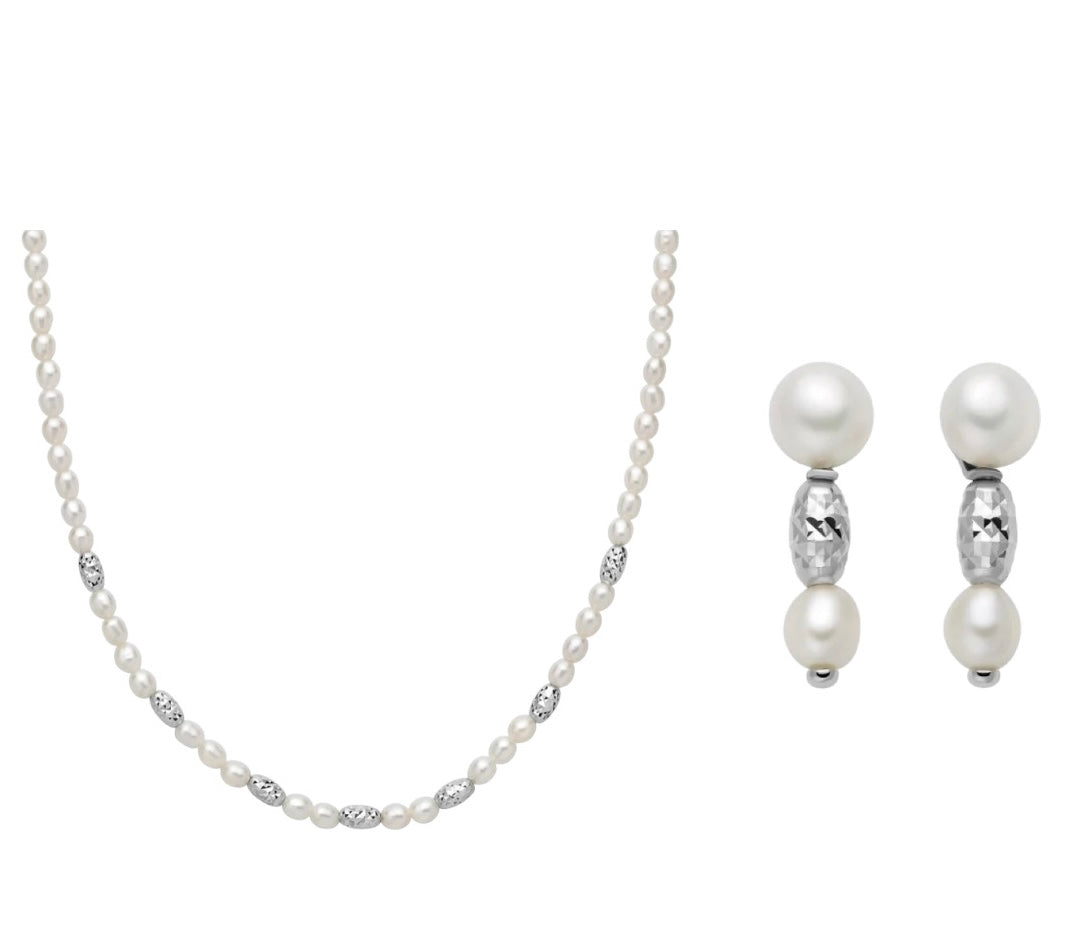 Set Miluna Collana e Orecchini PCL6656B + PER2794B