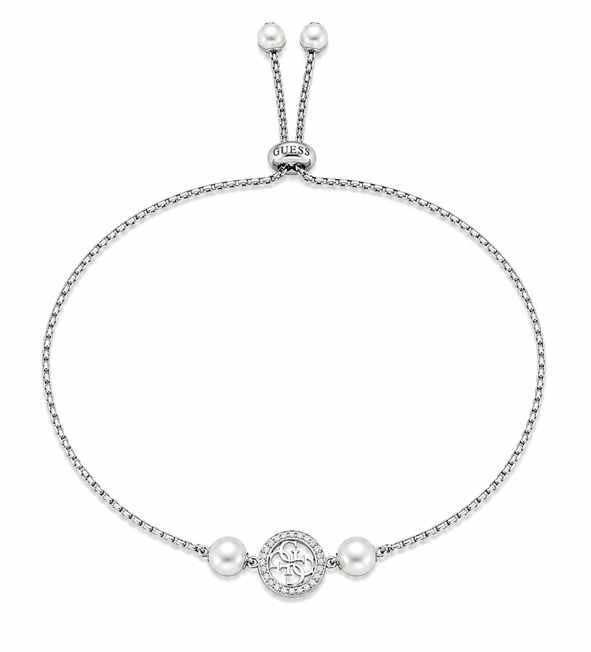 Guess Bracciale Tiny Pearly JUBB05520JWRH