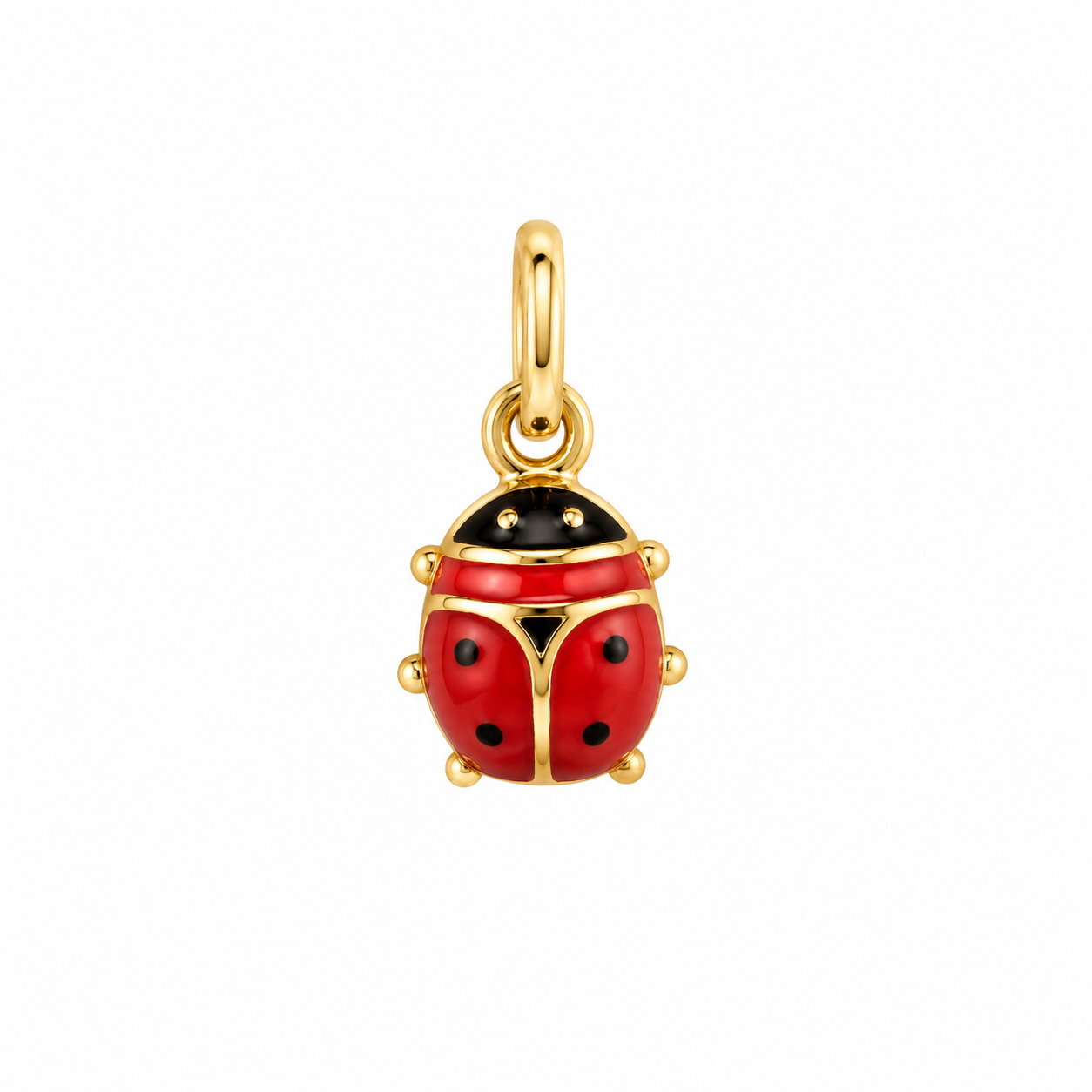 Ciondolo Coccinella in Oro 18k GRC67