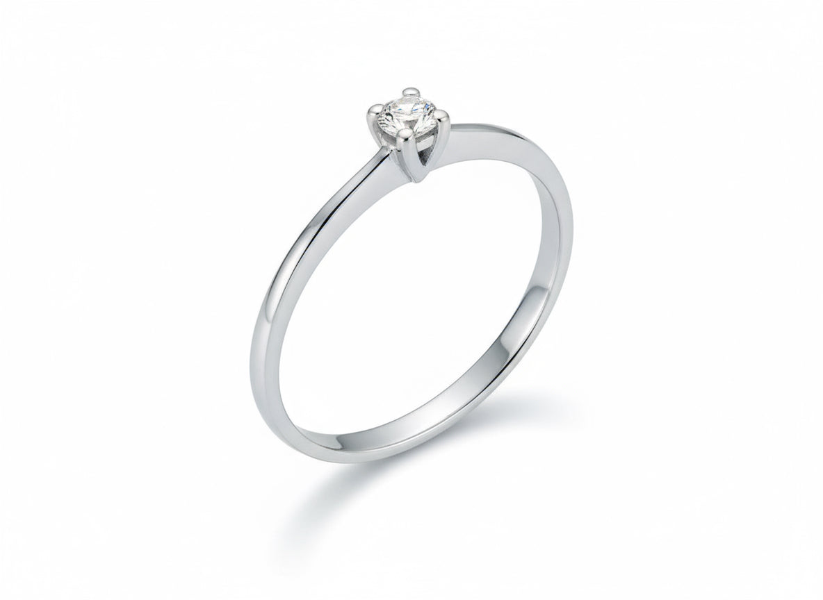 Miluna Anello Solitario LID2931