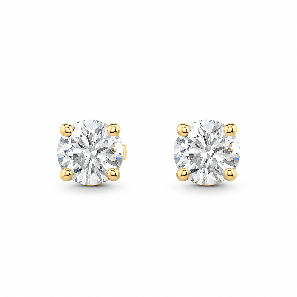 Orecchini Punto Luce In Oro Giallo 18K GROR15