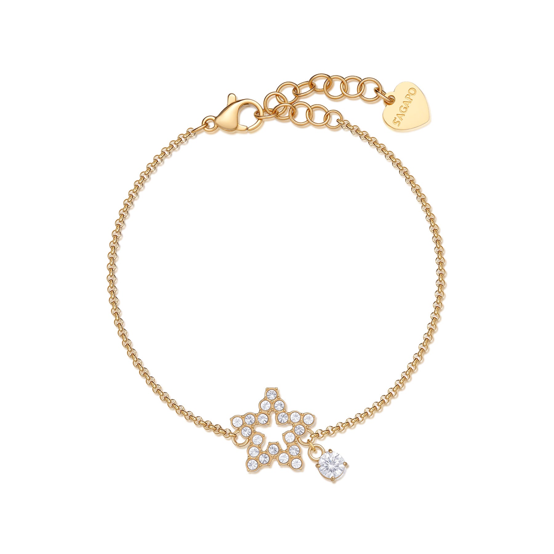 S’Agapõ Bracciale Twinkle SWN16
