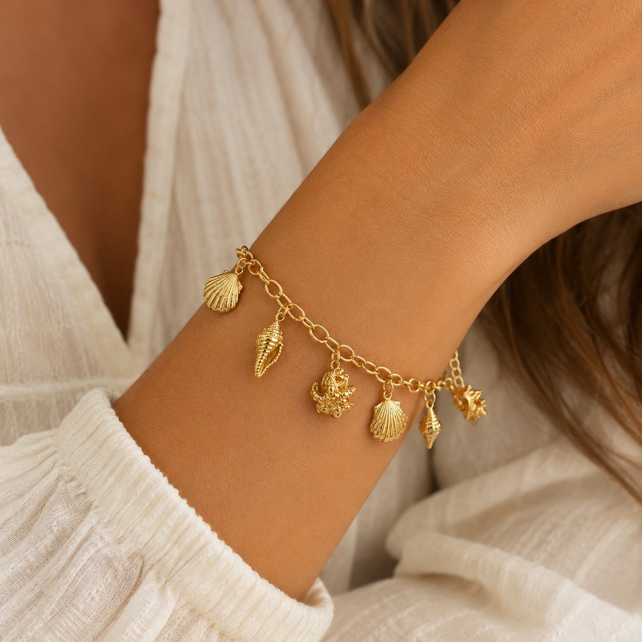 Bracciale in oro giallo 18k