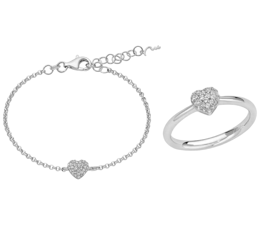 Set Miluna Bracciale e Anello BRD1092 + LID4006