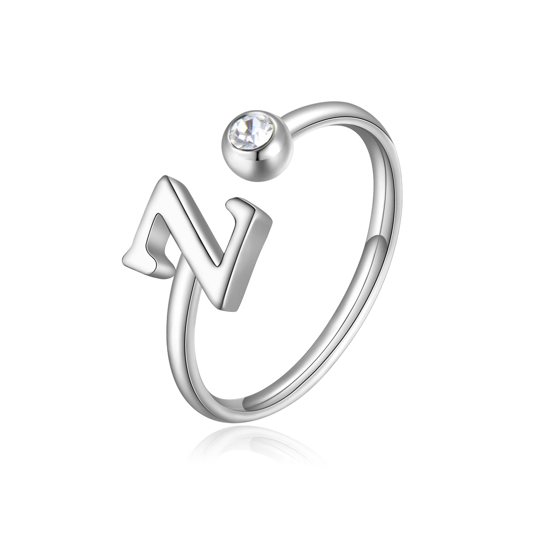 S’Agapõ Anello Click Lettera Z SCK195