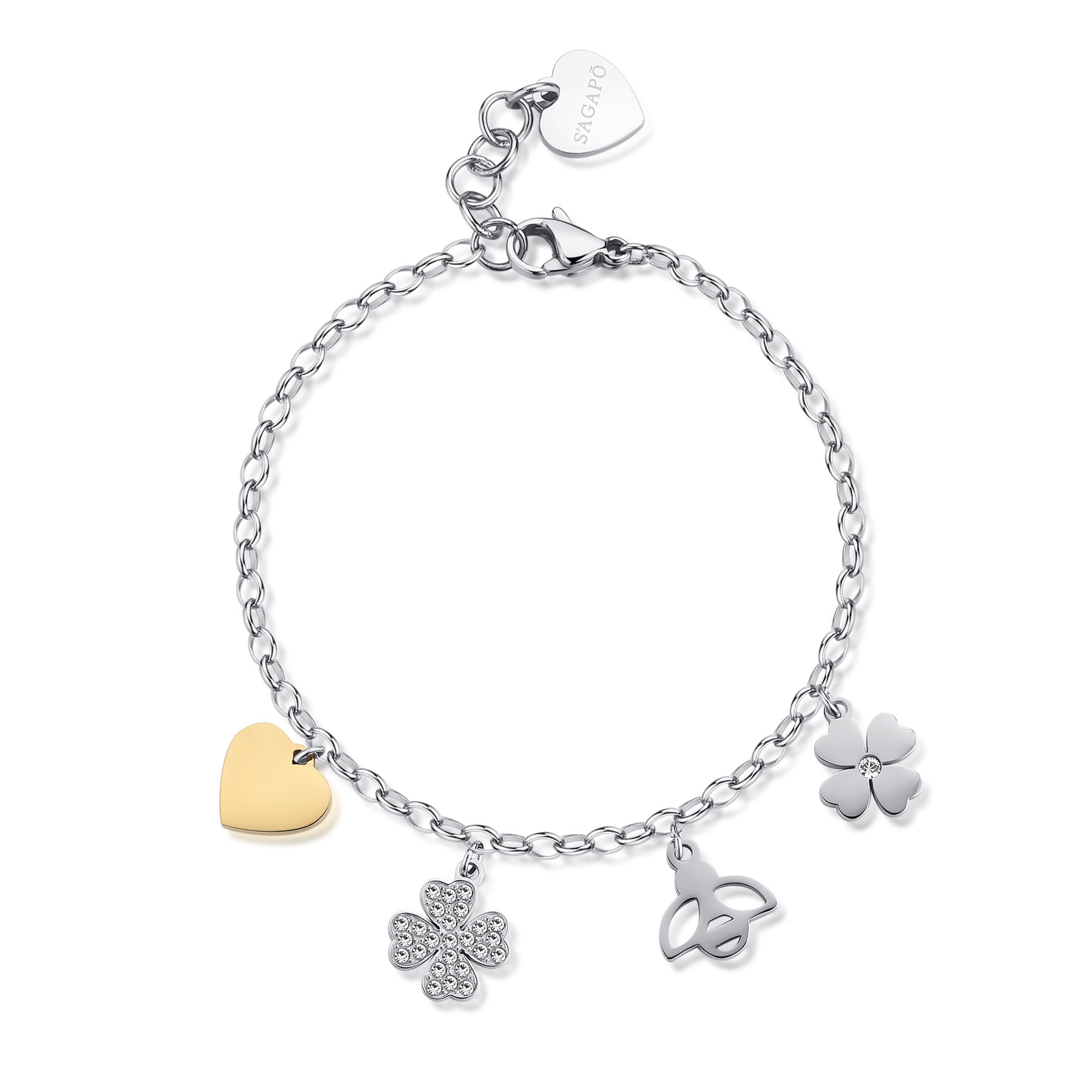 S’Agapõ Bracciale Happy SHAR25
