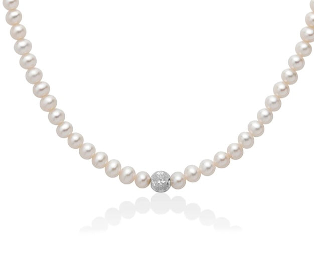 Miluna Collana Perle e Boule PCL5888V