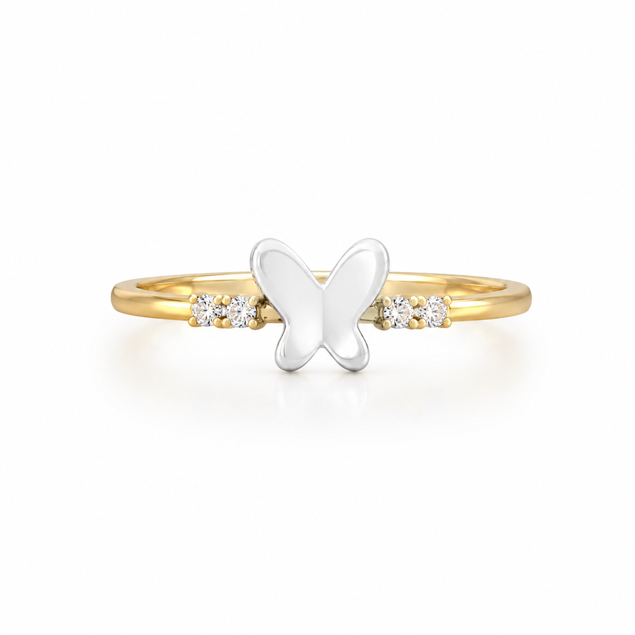 Anello Farfalla In Oro 18k GRAB24