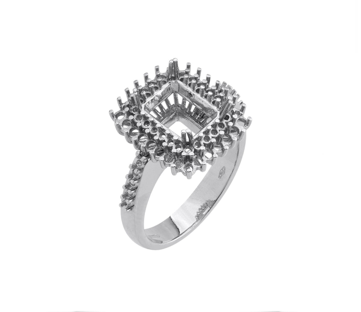Anello Colore Gambo Sgriffato