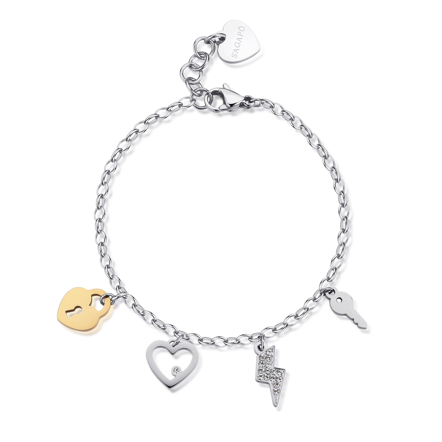 S’Agapõ Bracciale Happy SHAR26