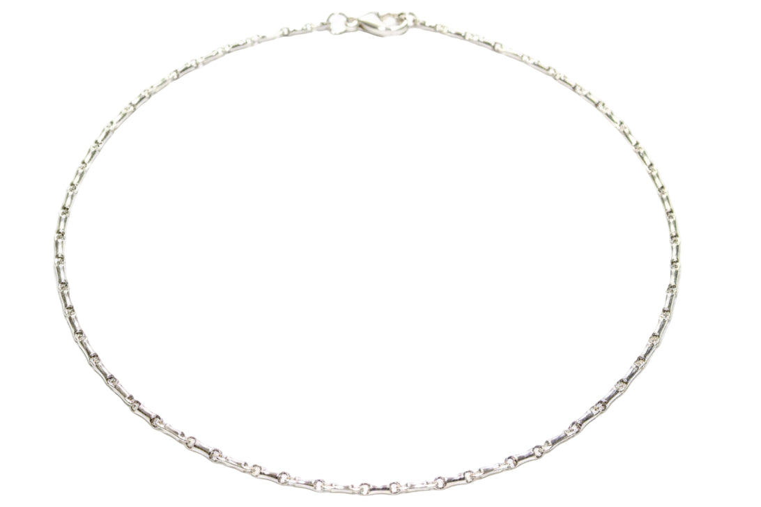 Collana in Oro Bianco 18K
