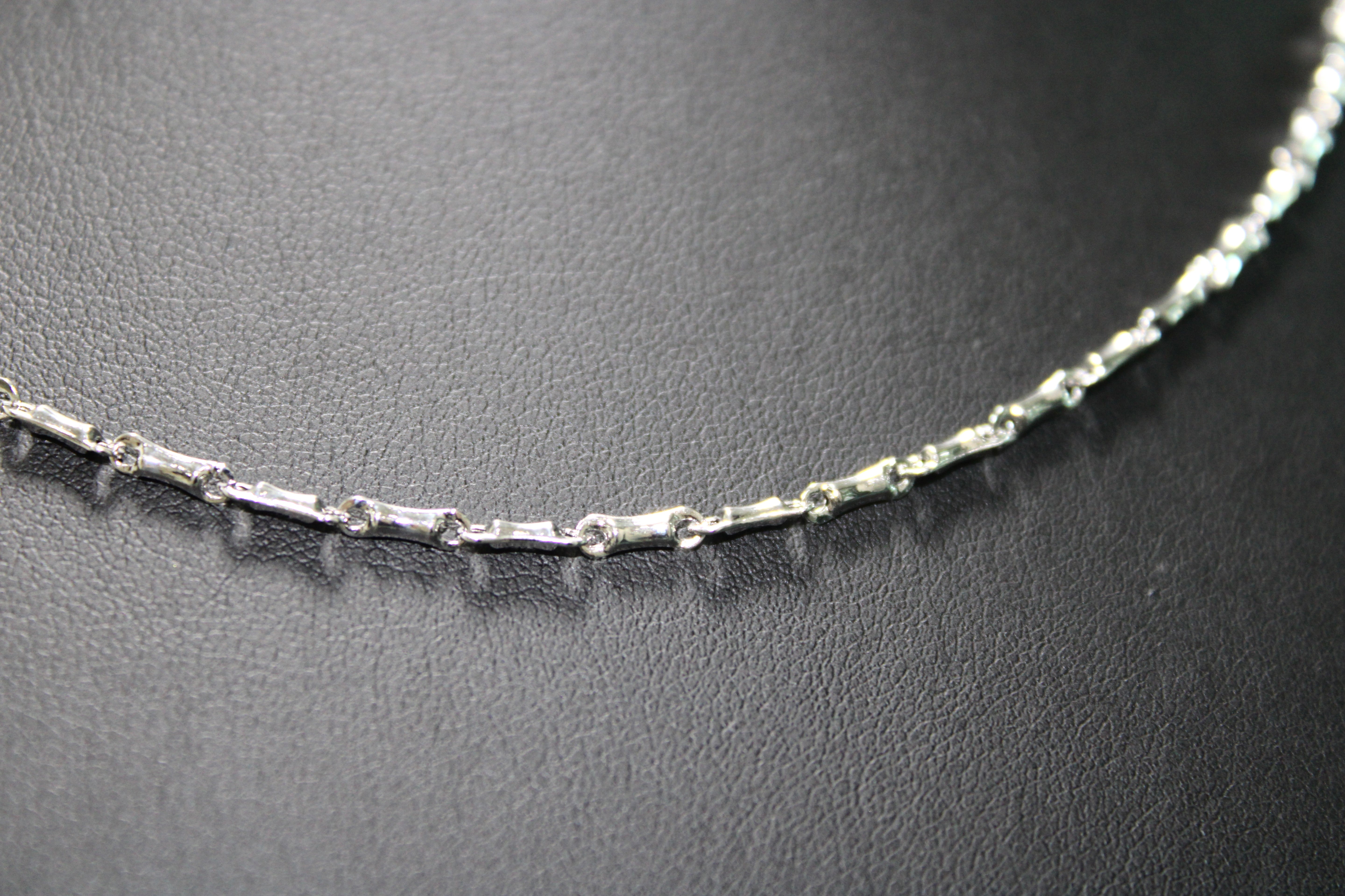 Collana in Oro Bianco 18K