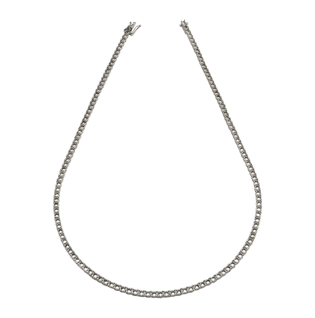 Collana Tennis 4 Griffe Filo