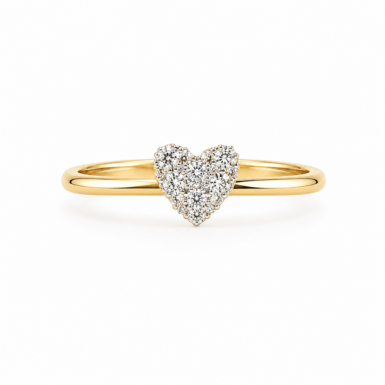 Anello Cuore in Oro 18k GRAB11
