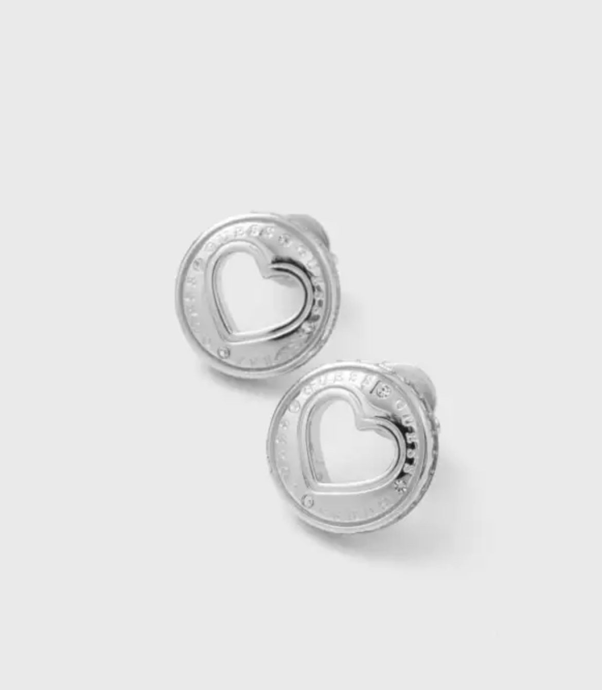 Guess Orecchini Rolling Hearts JUBE0334JWRHT
