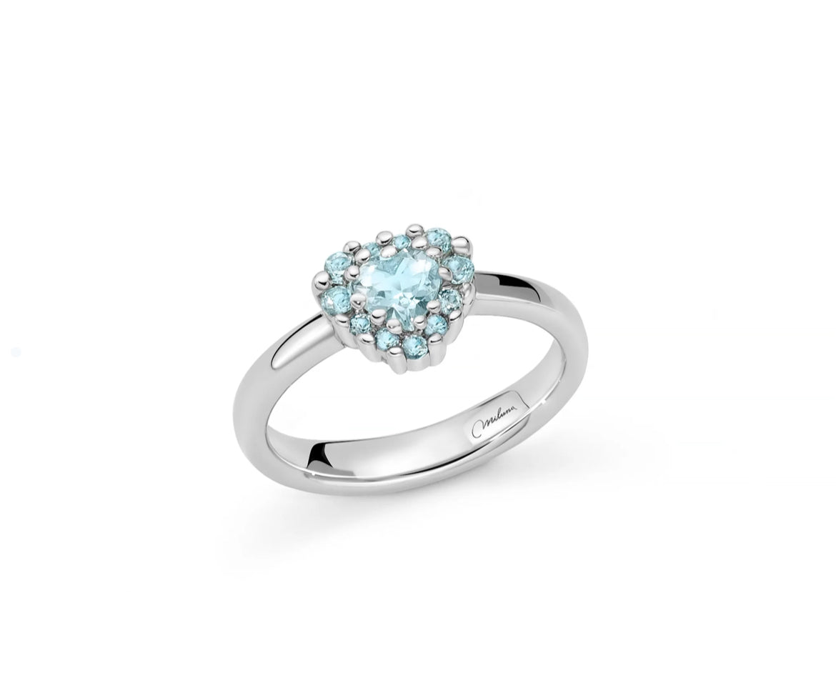 Miluna Anello Gemma Del Cielo LID3860M12