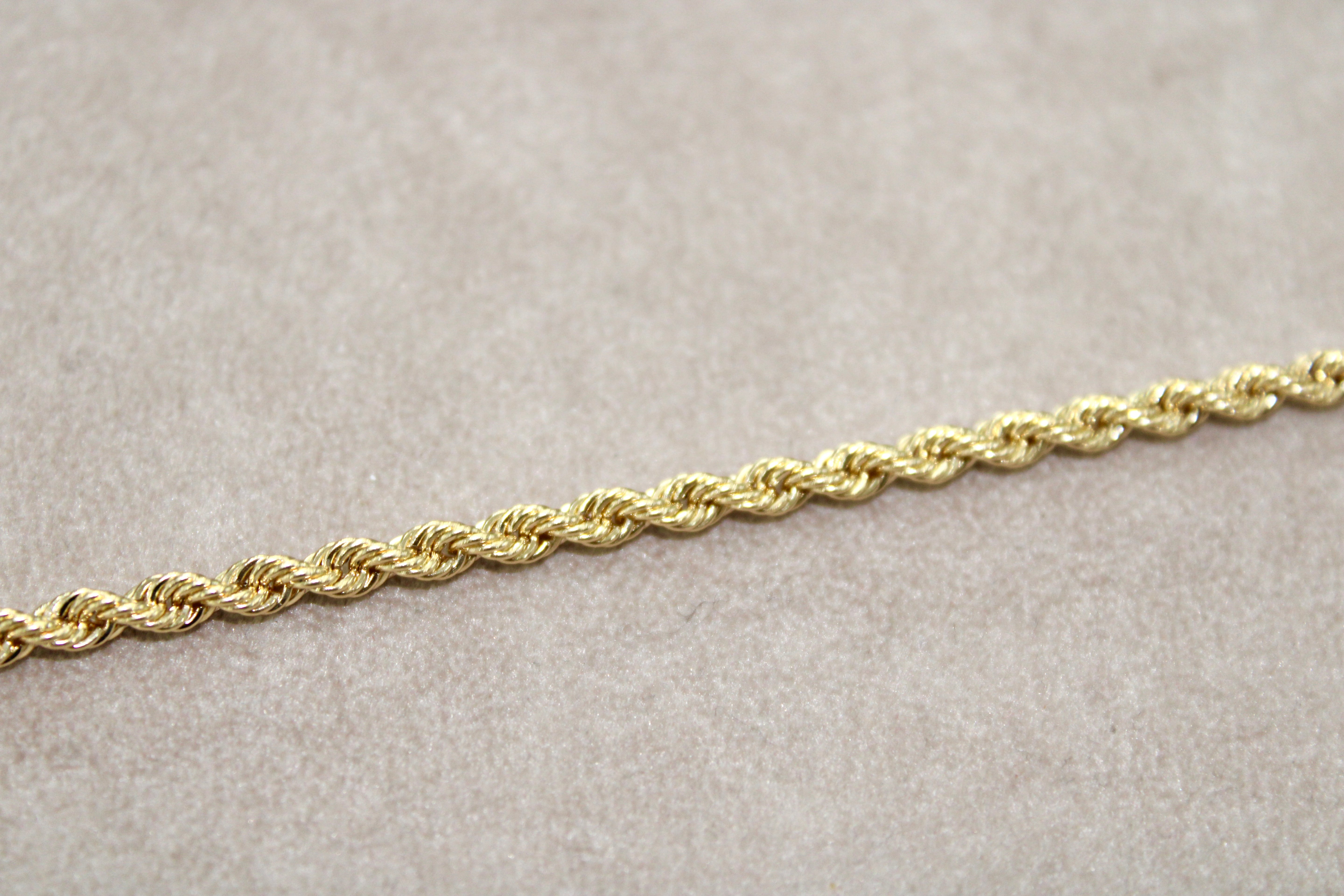 Bracciale Torchon in Oro Giallo 18K