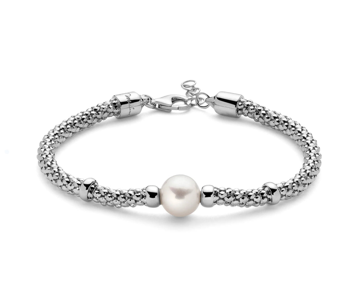 Miluna Bracciale Perla in Argento PBR3026B